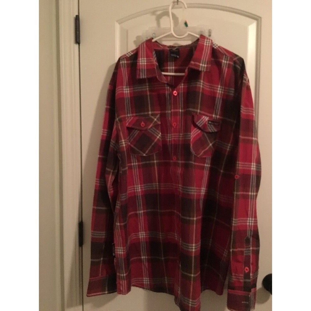 Enyce Men's Big & Tall Plaid Button Down Shirt Size 4X